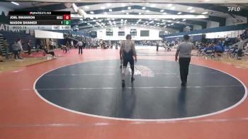 174 lbs Finals (2 Team) - Mason Skinner, York vs Joel Swanson, Messiah