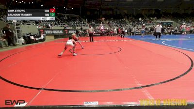 70 lbs Consi Of 32 #2 - Lark Strong, Stronghold Wrestling Club vs Calhoun Tannery, Roundtree Wrestling Academy