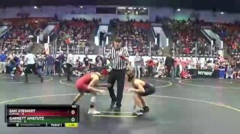 102 lbs Round 2 (4 Team) - Sam Stewart, Clinton vs Garrett Amstutz, Tecumseh