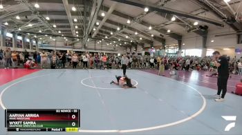 55 lbs Cons. Round 1 - Aaryan Arriga, MAAC Wrestling vs Wyatt Samra, Grapevine Wrestling Club