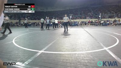 117 lbs Round Of 16 - Nixie Garcia, Standfast vs Tiana Fox, CacheWrestlingClub