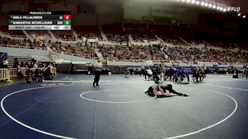 100-D1 Cons. Semi - Samantha McWilliams, Horizon vs Isela Villalobos, Sunnyside High School