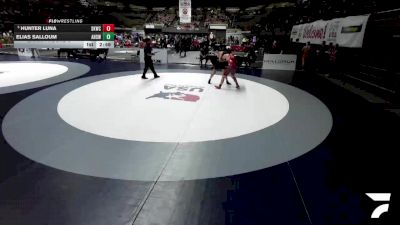 Champ. Round 3 - Hunter Luna, Sugar Kids Wrestling Club vs Elias Salloum, Ayala High School Wrestling