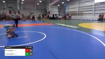 56 lbs Prelims - Michael Nicosia, Revival White vs Chase Miller-Smith, Perry Wrestling Club