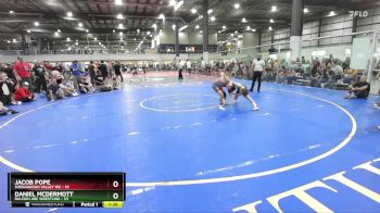 100 lbs Round 2 (6 Team) - Daniel McDermott, RALEIGH ARE WRESTLING vs Jacob Pope, SHENANDOAH VALLEY WC