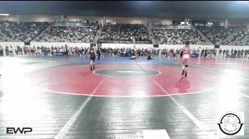 80 lbs Final - Haven Pohlsander, Warner Girls vs Gabriella Alba, Cowboy Wrestling Club