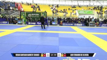 Luis Fernando De Oliveira vs Renan Santiago Barreto Tavares 2025 Brasileiro Jiu-Jitsu IBJJF