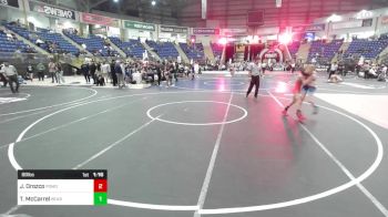 88 lbs Rr Rnd 2 - Josiah Orozco, Pomona Elite vs Treyden McCarrel, Bear Cave WC