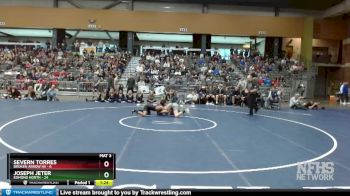 138 lbs Semifinals (8 Team) - Joseph Jeter, Edmond North vs Severn Torres, Broken Arrow Hs