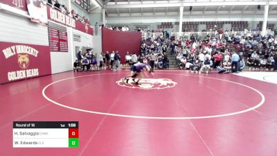 132 lbs Round Of 16 - Hudson Salvaggio, Christian Brothers vs Will Edwards, Charlotte Latin