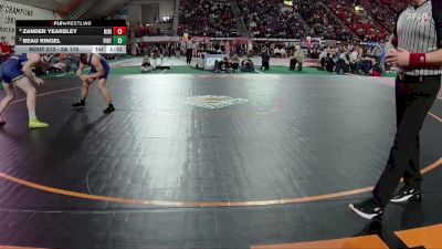 3A 175 lbs Quarterfinal - Beau Ringel, Firth vs Zander Yearsley, Ririe