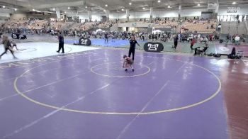 65 lbs Round 5 - Charlotte Casteel, Rabbit Wrestling Club vs Sophia Pope, Blackman Wrestling