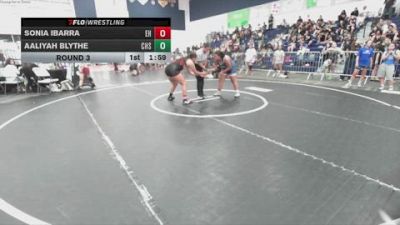 190 lbs Round 3 - Sonia Ibarra, Etiwanda HS vs Aaliyah Blythe, Chaparral High School