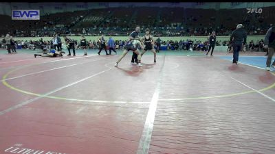 138 lbs Semifinal - Hudson Claggett, Bristow vs Kasen McAffrey, Sand Springs HS