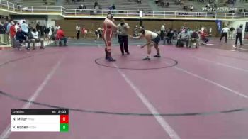 285 lbs Quarterfinal - Nate Miller, Pequea Valley vs Riley Robell, Bishop McDevitt-Harrisburg