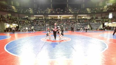 74-80 lbs Rr Rnd 1 - Ella Robbins, Bison Takedown Wrestling Club vs Avery Rowley, Pope Junior Wrestling Club