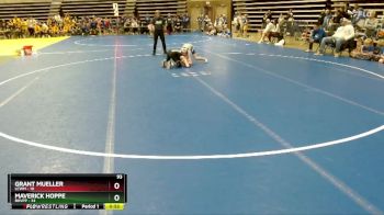 93 lbs Semis & 1st Wrestleback (8 Team) - Grant Mueller, LCWM vs Maverick Hoppe, BHVPP