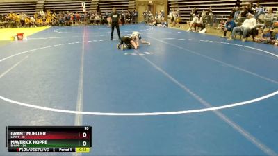 93 lbs Semis & 1st Wrestleback (8 Team) - Grant Mueller, LCWM vs Maverick Hoppe, BHVPP