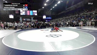 145 lbs Champ. Rd Of 128 - Ezmerelda Fuller, OK vs Dakota Frogge, UT