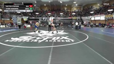 175 lbs Champ. Round 1 - Aydin Haworth, Leon-Bluestem Hs vs Dayton Stephen, Hill City Hs