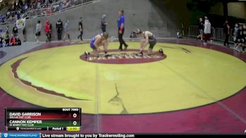 132 lbs Champ. Round 1 - Cannon Kemper, Hi Desert Mat Club vs David Garrison, Dallas Mat Club