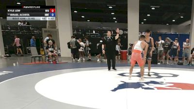 72 kg Cons. Sub-rd Of 16 - Kyle Lew, WAR Training Center vs Israel Acosta, Inland Northwest Wrestling Training Center