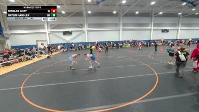 150 lbs Cons. Round 2 - Gatlin Hassler, Unattached vs Nikolas Gray, Wellington