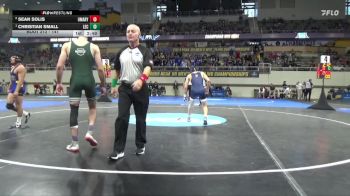 141 lbs Cons. Round 2 - Sean Solis, UMary vs Christian Small, Lake Erie
