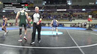 141 lbs Cons. Round 2 - Sean Solis, UMary vs Christian Small, Lake Erie