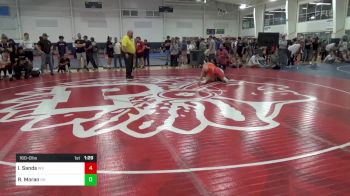 160-C lbs Consi Of 4 - Isaac Sands, WV vs Rylan Moran, OH