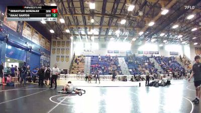 132 Gold Round 5 - Sebastian Gonzalez, Southwest Miami vs Isaac Santos, Camden County