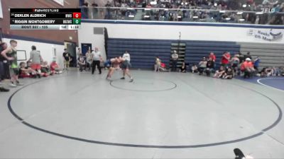 125 lbs Champ. Round 1 - Deklen Aldrich, Middleton Wrestling Club vs Riggin Montgomery, Brothers Of Steel Wrestling Club