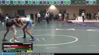 138 lbs Quarterfinal - COLLIN GUFFEY, Granite Hills vs Dominic Morales, San Clemente