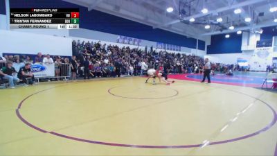 150 lbs Champ. Round 1 - Tristan Fernandez, Bonita vs Nelson LaBombard, Harvard-Westlake