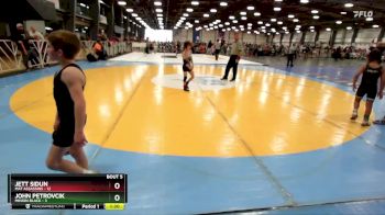 64 lbs Rd# 3 12:00pm Friday - Jett Sidun, Mat Assassins vs John Petrovcik, Minion Black