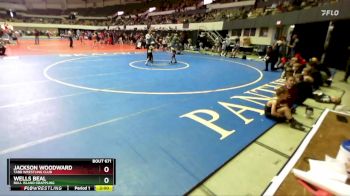 National K-2 44-48 Cons. Semi - Jackson Woodward, Tabb Wrestling Club vs Wells Beal, Bull Island Grappling