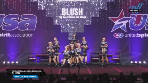 The California All Stars-San Marcos - Blush [2025 L1 Junior - Small Day 2] 2025 USA All Star Cheer Super Nationals
