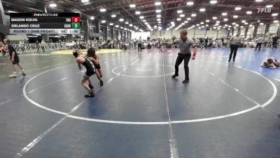 72 lbs Round 1 (9am Friday) - Orlando Cruz, Cali Red vs Mason Kolva, Nauman Red