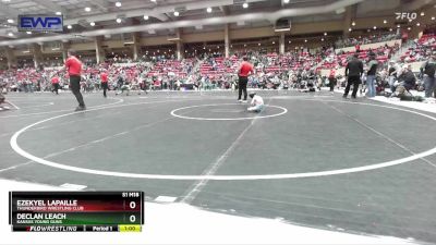 40 lbs Cons. Round 4 - Declan Leach, Kansas Young Guns vs Ezekyel Lapaille, Thunderbird Wrestling Club