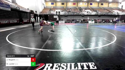 141 lbs Consi Of 4 - Jimmy Nugent, Central Michigan vs Nathan Lucier, Binghamton