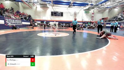 138 lbs 1st Place Match - Dylan Crouch, Dwight vs Cooper Phillips, Stanford Olympia