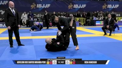 Reda Hamzaoui vs Advilson Dos Santos Miranda Pere 2026 European Jiu-Jitsu IBJJF Championship