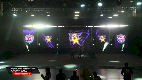Florida Triple Threat Allstars - Crown CATZ [2026 D2 Youth Level 2 Day 1] 2026 US Open Cheerleading & Dance Championship