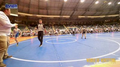 88 lbs Round Of 64 - Harrison Seidl, MN Elite vs Colton Everett, Dundee Wrestling