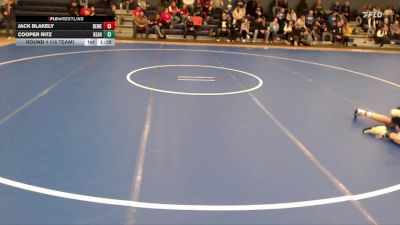 144 lbs Round 1 (16 Team) - Cooper Ritz, Kearney vs Jack Blakely, Bellevue West
