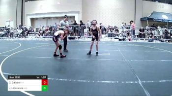 70 lbs Final - Dominic Galvan, Elk Grove Wr Ac vs Julian Lawrence, Red Wave WC