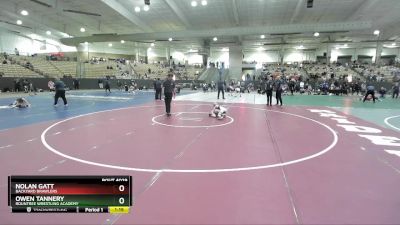 60 lbs Semifinal - Owen Tannery, Rountree Wrestling Academy vs Nolan Gatt, Backyard Brawlers