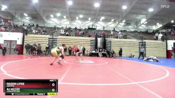 157 lbs Semifinal - Mason Litke, Griffith vs Rj McCoy, Lafayette Jeff