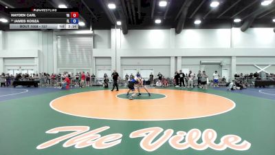 157 lbs Champ. Round 1 - Hayden Carl, VA vs James Kosza, FL