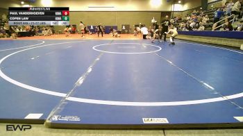 71-77 lbs 3rd Place - Paul Vanderhoeven, North Desoto Wrestling Academy vs Copen Law, North Desoto Wrestling Academy